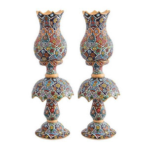 Mina Clay Candlestick