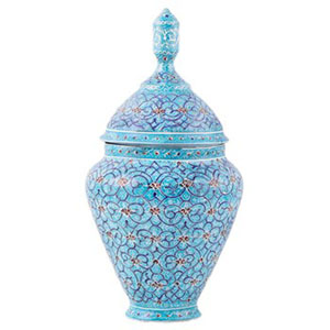 حاوية شوكولاتة النحاس المینا