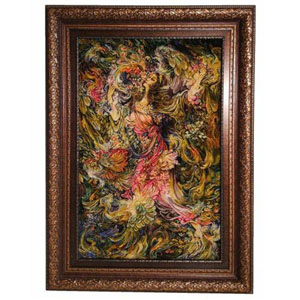 لوحة السجاد اليدوي 