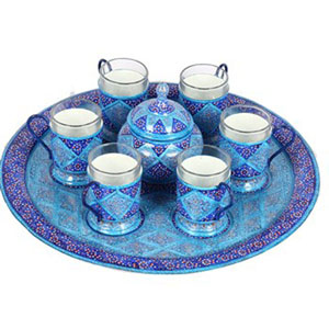 MINA COPPER TEA SERVICE 