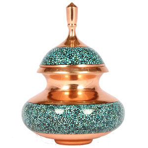 TURQUOISE SUGAR  CONTAINER