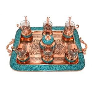 Turquoise Tea Service 