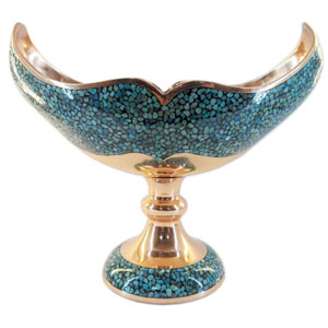 TURQUOISE CHOCOLATE CONTAINER 