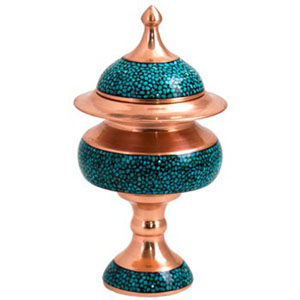 حاوية جوز البقان فیروزه 