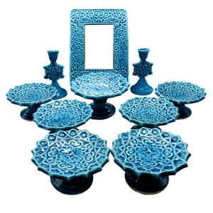 Set of 10-piece dishes